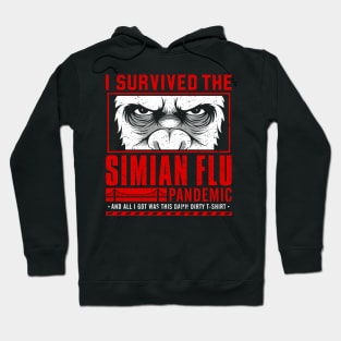 I Survived the Simian Flu Hoodie